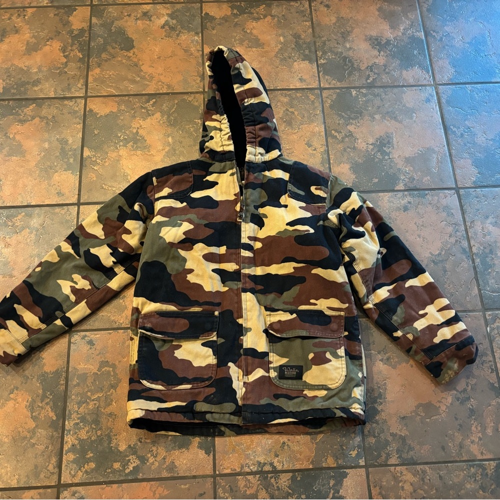 Walls Kids Camouflage Puffer Jacket